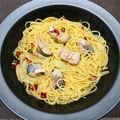 エビマヨ尾's cooksnap of when they made サバの水煮缶パスタ.