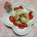 ぽぽきゅ's cooksnap of when they made 練り物と玉ねぎ・トマトの和風サラダ♪.
