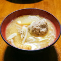 猫のオソマ's cooksnap of when they made 味噌仕立ての秋刀魚つみれ汁.