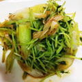 とっとっとまとちゃん's cooksnap of when they made 豆苗と白ネギのＸＯ醤炒め.