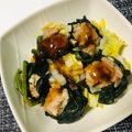 クックCHZ4H4☆'s cooksnap of when they made ほうれん草のあんかけシュウマイ.