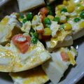 ナーちゃん's cooksnap of when they made 高野豆腐とミックスベジタブルの卵とじ.
