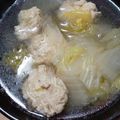 ogyu8786's cooksnap of when they made 野菜たっぷり！つくねと春雨のスープ.