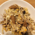 nammnamm's cooksnap of when they made 78.5 円しめじともやしと卵の炒め物.