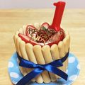 12ie＊ﾟ's cooksnap of when they made 1歳 バースデーケーキ 誕生日.