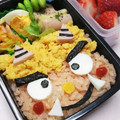 えリﾋﾟｮﾝ★'s cooksnap of when they made 節分 簡単 鬼さんのキャラ弁.