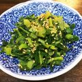 卵せんべい's cooksnap of when they made めんつゆとごま油で簡単☆大根の葉っぱ.