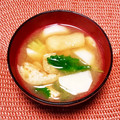 にきけん's cooksnap of when they made 我が家の定番☆カブと油揚げの味噌汁.