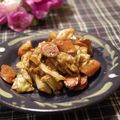 ぽっぽぺぺ's cooksnap of when they made キャベツとウインナーのソース炒め.