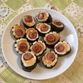 ☆haru_mi☆'s cooksnap of when they made お弁当にも【ウインナーのはんぺん磯部巻】.