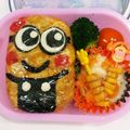 クックもも♪'s cooksnap of when they made 女の子もミニオンのお弁当.