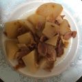 にむばすしゅたーぜん's cooksnap of when they made 大根とベーコンのコンソメ炒め♪.