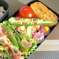 はらぺこしろうさぎ's cooksnap of when they made 簡単♡ちくわとかまぼこお花色々♡お弁当.