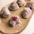 しのちん♡'s cooksnap of when they made レンジで簡単♪いちご大福♪.