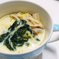 †甄姫†'s cooksnap of when they made ほうれん草たっぷり とろ〜りミルクスープ.