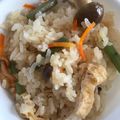 向日葵タンポポ's cooksnap of when they made 山菜おこわ　炊飯器でもっちり美味しい.