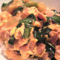 はしもも's cooksnap of when they made 豚ニラ玉子丼♪.