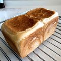 まかなほ's cooksnap of when they made しっとり・サンドイッチ用食パン.
