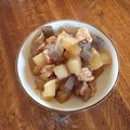 かよばぁ's cooksnap of when they made 子供も大好き♡大根のコロコロ煮！！.