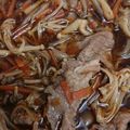 tolatte's cooksnap of when they made シャキシャキきのこ豚肉丼.