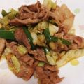 SHⅰ's cooksnap of when they made ご飯がすすむ！豚肉とピーマンの炒め物.