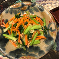 キャビィーママ's cooksnap of when they made 小松菜と人参とツナと炒め.