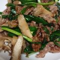 amadokoro's cooksnap of when they made 牛肉とにらのさっぱりスタミナ焼き♪.