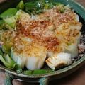 amadokoro's cooksnap of when they made レンジでチン。トロ甘♪長ネギ立てました。.