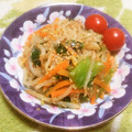えれぼん's cooksnap of when they made ★もやしと青梗菜のめんつゆ和え★.