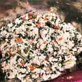 Linessa's cooksnap of when they made 簡単副菜☆しめじとほうれん草の白和え.