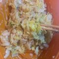 よこ♡'s cooksnap of when they made 超簡単和えるだけ！白菜の鰹節マヨサラダ.
