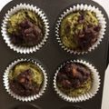 ﾅｶﾞﾚﾎﾞｼ's cooksnap of when they made こぼれあんこ抹茶マフィン.