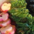ちあみわ's cooksnap of when they made セリと生ワカメと花麩DE春のお浸し♪.