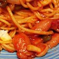 ☆かなぽん's cooksnap of when they made 絶品♪やみつき喫茶店風ナポリタン☆.