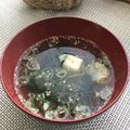 yuminan47k's cooksnap of when they made ＊昆布茶でスープ＊.