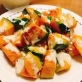 xRx's cooksnap of when they made ✽ハロウィン〜かぼちゃの焼きサラダ✽.