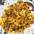 夕飯は６時です's cooksnap of when they made 簡単激旨！食べるラー油でチャーハン.