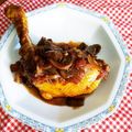 ＮＦＲの南仏キッチン's cooksnap of when they made 骨付き鶏のバルサミコとトマトの赤ワイン煮.
