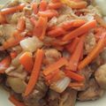 もりのりころ's cooksnap of when they made ご飯がすすむ♬トロ〜リ鶏胸肉の塩野菜炒め.