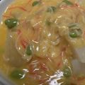 あゆたっくん's cooksnap of when they made 大根のふわトロ〜かにたまあんかけ♪.