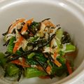 mokomokon's cooksnap of when they made 野菜嫌いでも食べる！小松菜のサラダ.