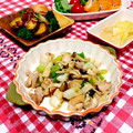 にゃにゃ☆☆☆'s cooksnap of when they made 鶏肉と長ねぎのアヒージョ.