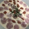 一人暮らしの大学生☆'s cooksnap of when they made 【牛乳大量消費】材料３つのミルクスープ★.