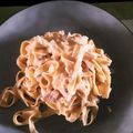 食卓旅行's cooksnap of when they made シェフの本格濃厚カルボナーラ.