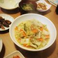 myrose's cooksnap of when they made あるもので♪豚肉と野菜たっぷり中華あん.
