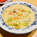bonbonnier's cooksnap of when they made ☆白菜と塩鮭とエリンギのクリーム煮☆.
