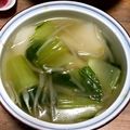 なぎ…♪'s cooksnap of when they made お母さんの水餃子とチンゲン菜の生姜スープ.