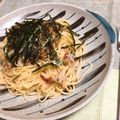 sunsunよっぴい's cooksnap of when they made ☆和えるだけ！シーチキンと梅のパスタ☆.