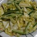 tolatte's cooksnap of when they made きゅうりとキャベツの中華サラダ.
