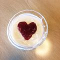 take♪aki♪'s cooksnap of when they made ハートのヨーグルト.